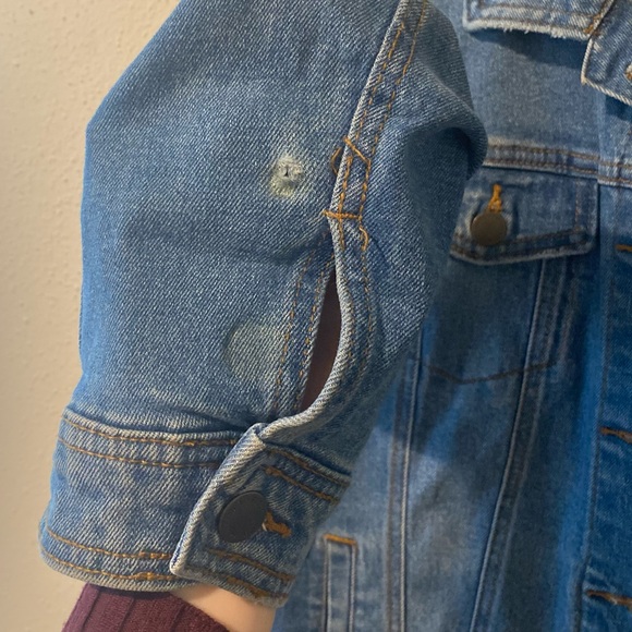 Distressed Denim Jacket - Picture 8 of 8
